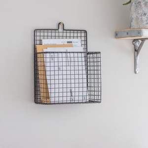 ที่จัดกระดาษเช็ดปากและโต๊ะทำจากโลหะตกแต่งสำนักงานงานสวนพร้อมที่ใส่จดหมายสำหรับใช้ในบ้านหรือสำนักงาน - Product Image 1