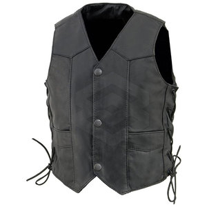 Chaleco de Motocicleta de Cuero Personalizado, Chaleco de Motociclista de Cuero en Venta 2026 - Product Image 5