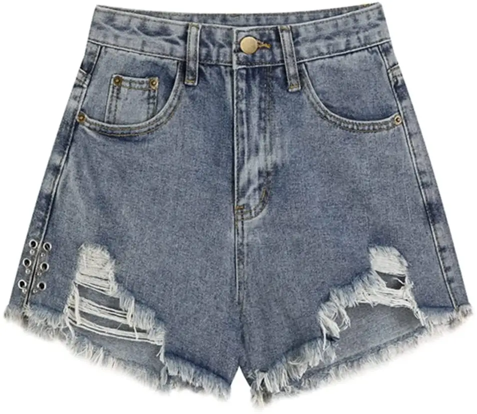 Women Short Jeans Summer Fashion Sexy Beach Trucks Distress Ripped Denim Shorts New Casual Vintage Jeans Shorts Wholesale