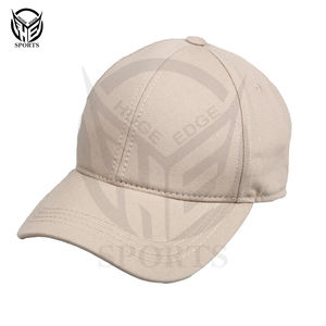 Gorras de béisbol deportivas de 6 paneles ajustables con logotipo bordado personalizado Unisex de algodón para adultos - Product Image 1