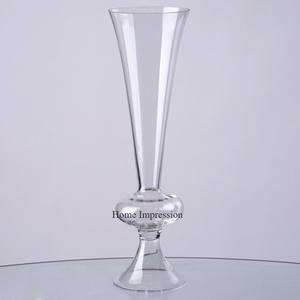 Jarrones de flores de trompeta acrílicas de suministro directo de fábrica de calidad lujosa superventas para suministros de decoración de mesa de boda y fiesta - Product Image 6