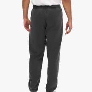 Pantalones deportivos de felpa francesa de algodón grueso de alta calidad hechos a medida con bordado, color sólido y cordón ajustable. - Product Image 5