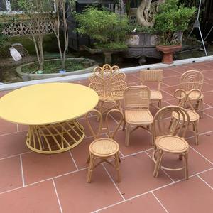 Nueva Silla de ratán para niños, silla de mimbre, muebles para el hogar, silla de ratán para niños, fabricante artesanal - Product Image 5