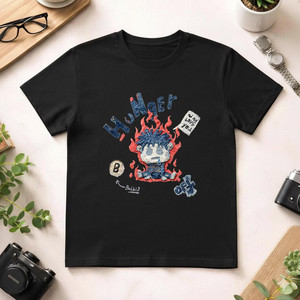T-Shirt Unisex 100% Cotone 210GSM, Vestibilità Oversize Casual, Stampa Personalizzata Serigrafica di Rose, Stampa DTG, Maglietta Compressa - Product Image 1