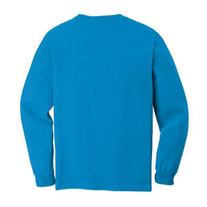 Col rond imprimé de qualité supérieure composé de coton de bonne qualité Flecce T-shirts à manches longues à bas prix - Product Image 5