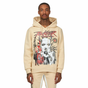 Chándales acampanados hechos de material de algodón 100% para mujer, pantalones acampanados con conjunto de Sudadera con capucha para hombre de alta calidad - Product Image 5