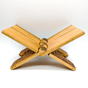 Tippan Top Book Stand y Box Combinado Sagrado Corán Book Stand Madera Hecho a mano Rehal Holy Book Box Holy by tradebit - Product Image 2