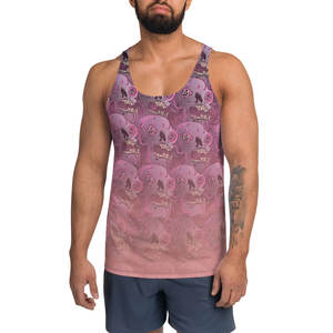 Débardeurs de sport pour hommes, sublimation, respirant, décontracté, tissu doux en polyester/coton, logo personnalisé, vente en gros, service rapide, qualité supérieure - Product Image 1