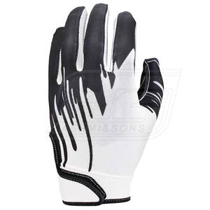 Vente directe usine – Gants de football américain respirants à écran tactile, protection intégrale des doigts, en cuir, pour sports d'hiver - Product Image 2