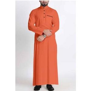 La ropa islámica más vendida para hombres Thobe musulmán árabe Thobe venta al por mayor Jubba para hombres ropa islámica para hombres thobe - Product Image 6
