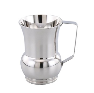 Pichet à eau en métal au design antique pour hôtel restaurant fête à la maison occasion de mariage ustensiles de cuisine vaisselle - Product Image 5