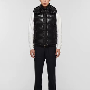 Chaleco Acolchado de Lana Lavada Estilo Western para Hombre, Impermeable, Transpirable y Cortavientos, Servicio OEM - Product Image 5