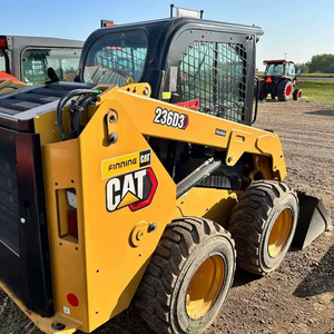 Chargeuses compactes sur pneus CAT 236D3 2023 avec godet avant compact, moteur, boîte de vitesses pour travaux de construction - Product Image 5
