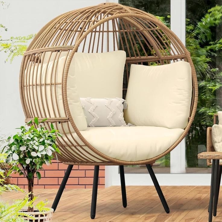 Lits à œufs d'extérieur Meubles de jardin élégants et durables