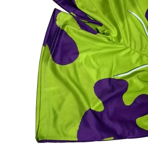 Pantalones cortos estampados informales personalizados para hombre al por mayor, moda de verano para la playa, servicio OEM de alta calidad, cintura elástica de secado rápido, cintura alta | - Product Image 4