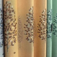 Nouveau Tissu à Rideaux à Motifs en Rouleau, Tissu Occultant en Polyester, Fournisseur en Gros Pas Cher pour la Fabrication de Rideaux