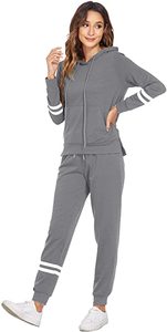 Nouvelle arrivée de vêtements de sport confortables et décontractés de style luxe Vente en gros OEM Vêtements de course Logo personnalisé Survêtements pour femmes - Product Image 5