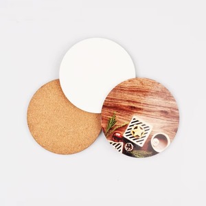 Blank Sublimation Coasters MDF Cork <b>Back</b> Bohemian Design Handmade Customized Size Non-Slip <b>Heat</b> Resistant Mats REHMAN CRAFT - Product Image 5