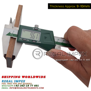 Regal Impex KS-1226 Plaquettes de couteaux couleur bois et plaques vierges Dollar Sheet pour la fabrication de pièces d'instruments vétérinaires - Product Image 5