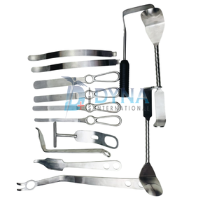 Juego de 12 instrumentos quirúrgicos ortopédicos de artroplastia para cirugía de hombro, aplicación veterinaria - Product Image 3