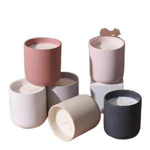 Tarro de vela redondo de forma personalizada, accesorio de Metal colorido, de mesa de alta calidad, nuevo diseño - Product Image 1
