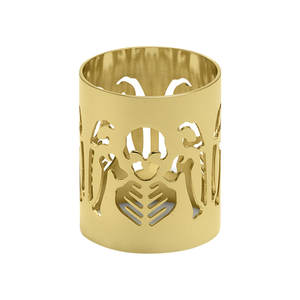 Anillo para Servilletas de Latón de Corte Moderno, Diseño Metálico Contemporáneo para una Presentación Elegante y con Estilo en la Mesa de Comedor - Product Image 5