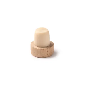 จุกปิดขวดไวน์ไม้แบบส่วนตัวของเจส อุปกรณ์สุดพิเศษสำหรับคนรักไวน์ - Product Image 3