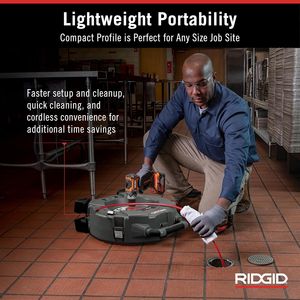 RIDGID K9-102 + Électrique Professionnel Plomberie Outils Flex Arbre <span class=keywords><strong>Drain</strong></span> Machine De Nettoyage Égout Jetter Nettoyage 32-50mm Tuyaux - Product Image 2