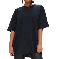 Camiseta informal versátil para mujer hecha a mano con material suave transpirable para trajes de verano primavera otoño que ofrecen comodidad y OEM - Product Image 5