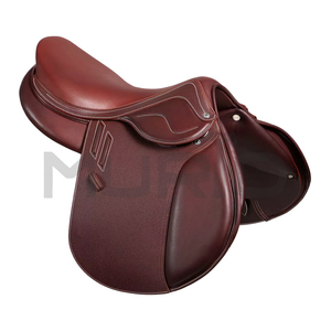 Selle d'équitation anglaise de luxe de haute qualité, selle de dressage en cuir naturel souple, arbre en bois, confortable et durable - Product Image 6