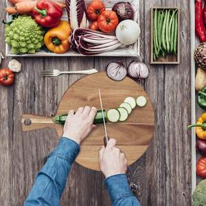 Peel à pizza en bois, planche à découper de 12 "L x 16" W, planche à fromage, plateau de pain et de craquelins pour servir et aliments mineurs - Product Image 3