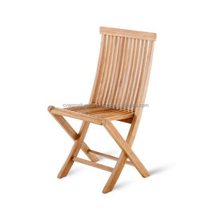 <b>folding</b> <b>chair</b> teak <b>wood</b> outdoor made in indonesia - Product Image 1
