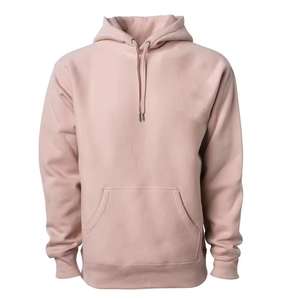 Sudaderas con capucha informales de alta calidad para hombre, sudaderas de entrenamiento de colores lisos de gran tamaño con abertura lateral personalizada para hombre - Product Image 1