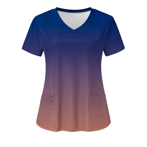 Conjuntos de uniformes médicos para enfermeras, médicos y médicos, traje para correr, diseño de tela tejida para hospitales - Product Image 5