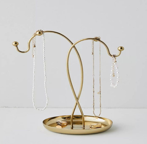 Bijoux ornés décoratifs Support moderne Présentoir à clous d'oreilles Tour de bijoux Organisateur de table Présentoir à prix de gros - Product Image 1