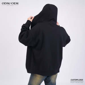 Sweats à capuche unisexes personnalisés 320 GSM Premium Sweatshirts prix d'usine vente en gros confortable chaud poids lourd sweats à capuche doux - Product Image 4