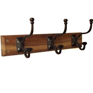 ตะขอแขวนผนังโลหะเดี่ยวสไตล์วินเทจตกแต่งบ้านห้องนอนที่แขวนกุญแจในห้องน้ำที่แขวนผ้าไม้หรูหรา - Product Image 6