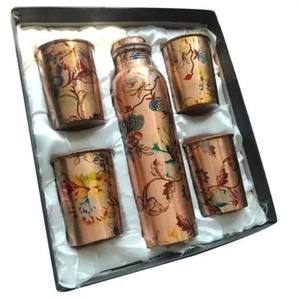 High Quality Pure Copper Water Bottle with Direct Drinking Feature Classic Style Eco-Friendly Dishwasher Safe Premium <b>Packaging</b> - Product Image 6