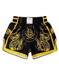 Ropa Deportiva de Boxeo y Artes Marciales, Duradera, Ligera, Elástica, de Secado Rápido, Estampada, 100% Poliéster, con Detección de Agujas - Product Image 1