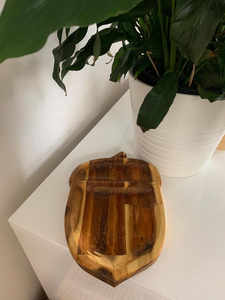 Bandeja de madera rústica hecha a mano con estilo y resistente por Crescent Crafts - Product Image 2