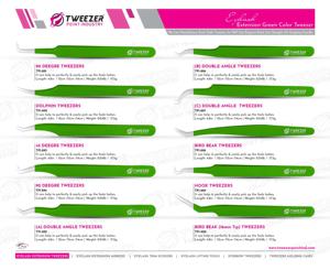 Nuevo Producto, Herramienta de Belleza Versátil en Existencia, Pinza para Pestañas de Pico de Pájaro Ligera con Gama Completa y Empaque Personalizado - Product Image 6