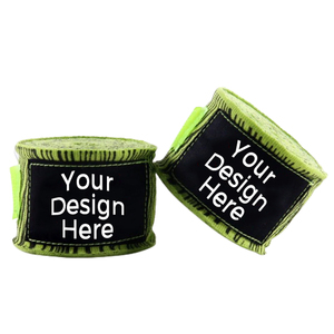 Vendas de Boxeo de Goma y Algodón Impresas Personalizadas al por Mayor Directo de Fábrica - Guantes Interiores Duraderos y Ecológicos - Product Image 1