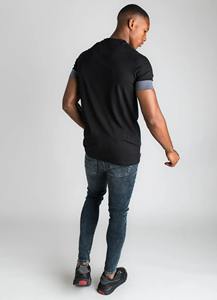 Camiseta de gimnasio de etiqueta privada para hombre, ropa personalizada, Camiseta lisa de entrenamiento en blanco, personalizada - Product Image 4