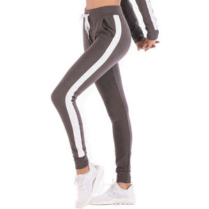 Pantalones de Mujer Hechos a Medida, Ajustados, Acampanados, de Primavera/Otoño, Nuevos, Antipilling, de Punto Acanalado Plano, Color Puro, Casuales y Versátiles - Product Image 4