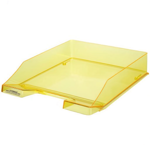 HAN Classic - Organizador de Archivos Transparente Amarillo de Poliestireno DIN A4/C4 - Product Image 2