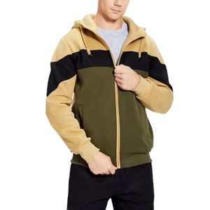 Vente en gros Sweats à capuche personnalisés avec fermeture éclair Hommes Femmes Sweat-shirt unisexe à fermeture éclair Veste streetwear décontractée Vêtements de sport Sweat à capuche de gymnastique - Product Image 1