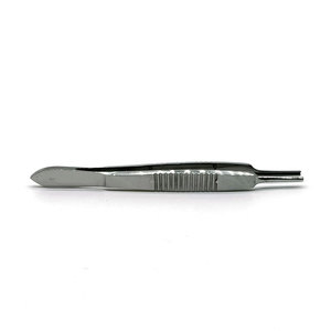 Pinzas Oftálmicas de Acero Inoxidable Quirúrgico, Instrumento Médico Manual Delicado para Procedimientos Oculares, Sujeción de Tejidos, Uso Clínico - Product Image 1