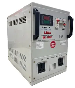 LiOA 고품질 1 상 자동 전압 안정제 (DRI - 7500 II) 베트남에서 만든