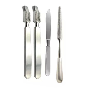 ชุดเครื่องมือผ่าตัดแบบใช้มือคุณภาพสูง พร้อมด้ามจับมีดผ่าตัดแบบใช้ซ้ำได้ สีเงิน ขนาดปรับแต่งได้ - Product Image 2