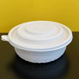 Boîte de conservation alimentaire biodégradable en amidon de maïs de style moderne, 350 ml, écologique, jetable, pour la vente chaude 2026 - Product Image 5